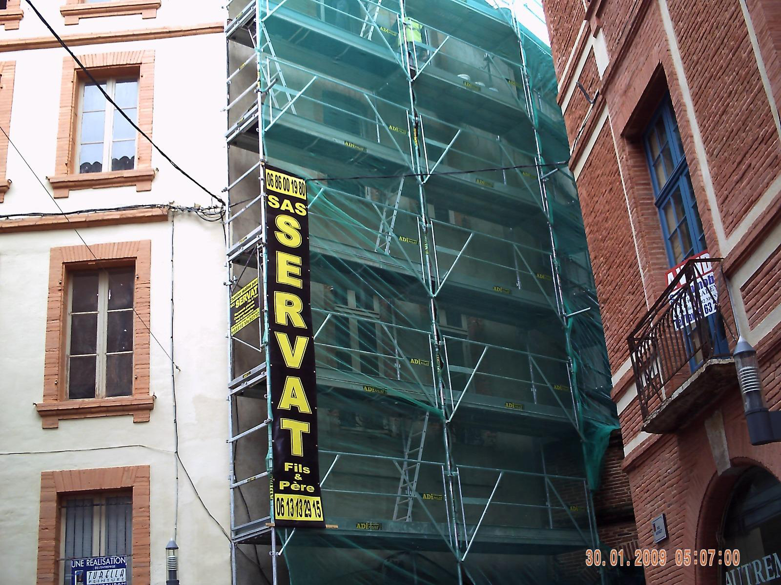 Isolation et ravalement de façade